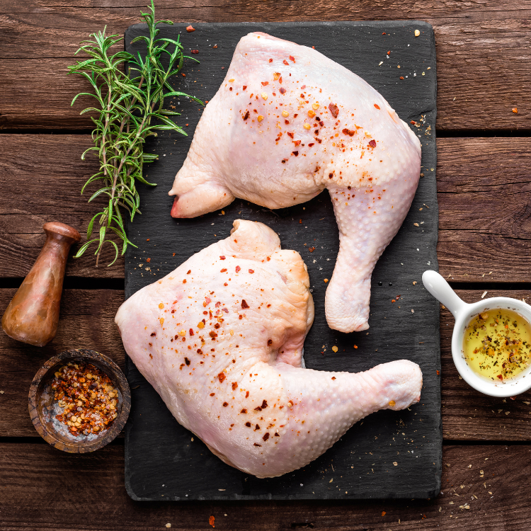 Chicken Leg Quarter – No Skin
